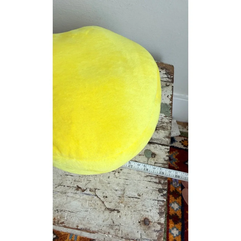 Peeps Yellow Bunny Plush Stuffed Animal Pillow Easter Large 19